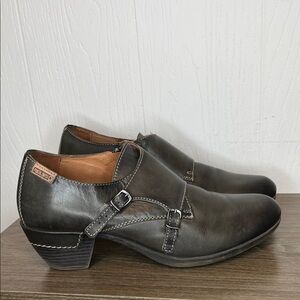 PIKOLINOS Leather Buckle Shoes 39